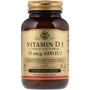 Solgar Vitamin D3 (Cholecalciferol), 600 IU, 120 Vege Caps
