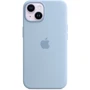 Чехол для iPhone Apple Silicone Case with MagSafe Sky (MQU93) for iPhone 14: Цвет голубой
