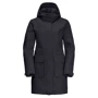 Парка Jack Wolfskin Fierce Wind Parka W 1114201-6000 42 черная зимняя с капюшоном
