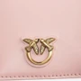 Женский кошелек PINKO AIRONE CARDHOLDER VITELLO SETA розовый (100251A0F1O81Q): Пол Женский