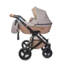 Универсальная коляска 2-в-1 Broco Capri textile cappuccino: Тип коляски универсальная коляска (2-в-1)