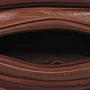Мужская поясная сумка Keizer коричневая (K1166-brown): Материал Натуральная кожа
