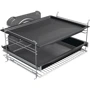 Духовой шкаф электрический Gorenje BO737E24X: Размеры 59,5х59,7х54,7 см
