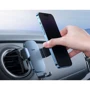 Держатель Baseus Car Holder Air Vent Metal Age II Gravity Dark Grey (SUJS030013) фото 15