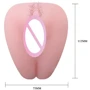 Мастурбатор с вибрацией LYBAILE Realistic Feel Vibrating Vagina & Ass