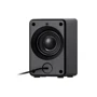 Акустична система 2E Gaming Speakers SG300 2.0 RGB 3.5 мм Black (2E-SG300B): Матеріал корпусу пластик