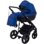 Коляска 2 в 1 Bair Crystal 100% кожа BC-27 темно-синий перламутр — черный (624448): Тип коляски универсальная коляска (2-в-1)