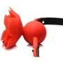 Кляп Master Series Blossom Silicone Rose Gag - Red