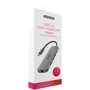 Адаптер Sitecom Adapter USB-C to RJ45+USB-C+HDMI+2xUSB3.0 Space Grey (CN-379): Колір сірий