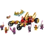 Конструктор LEGO NINJAGO Багги Кая Золотой дракон (71773): Количество деталей, шт. 624