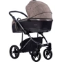 Детская коляска 2 в 1 Bebetto Bresso Premium DARK 01, Эко-кожа + ткань (503.32.19.D01): Количество блоков 2