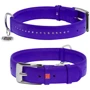 Ошейник WAUDOG Glamour со стразами 35 мм 46-60 см фиолетовый с QR паспортом (38829)