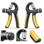 Эспандер Hop-Sport регулируемый 10-40 кг (HS-P040HG black/yellow) фото 3