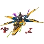 Конструктор LEGO Ninjago Суперштормовий реактивний літак Рас і Арін 510 деталей (71833): Серія NINJAGO