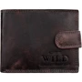 Мужское портмоне Always Wild темно-коричневое (DNKN992L-MCR-black)