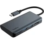 Адаптер Belkin Adapter USB-C to USB-C+HDMI+2xUSB Dark Grey (AVC019ttDG-RL)