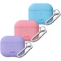Чехол для наушников LAUT Huex Pastels Violet (L_AP4_HXP_PU) for Apple AirPods 3 фото 1