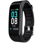 Фитнес-браслет Lemfo C6T Black: Экран 0.96 (128х96)