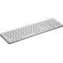 Клавиатура Logitech MX Keys S Wireless UA Pale Grey (920-011588): Количество клавиш 108