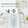 Электрочайник CECOTEC ThermoSense 600 Touch White (CCTC-01749): Цвет белый/серебристый