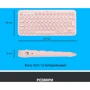 Клавиатура Logitech K380 Multi-Device Bluetooth US Rose (920-009867) фото 7