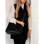 Женская сумка тоут Michael Kors MD SATCHEL черная (30F2G7CS2T001): Страна производитель США