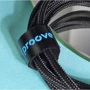 Кабель Proove Audio Cable AUX 3.5mm Jack Weft 1m Black фото 4