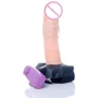 Страпон мужской с вибрацией BOSS - Adrian Hollow Strap-on vibrating 2.0, BS4600009-1