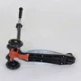 Самокат триколісний MAXI "Best Scooter" пластмасовий, трубка керма алюмінієва Black / Blue / Red (74476): Тип коліс литі