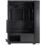 Корпус GTL Gaming X3605B Wizard Black (GTLX3605BK): Матеріал передній панелі пластик и металл