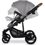 Коляска Lionelo MARI TOUR 3IN1 GREY STONE (LO-MARI TOUR 3IN1 GREY STONE): Ширина шасси 60 см