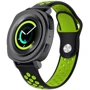 Ремінець Becover Sport Band Vents Style Black-Yellow for Xiaomi Amazfit Bip / Bip Lite / Bip S Lite / GTR 42mm / GTS / TicWatch S2 / TicWatch E (705706)
