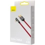 Кабель Baseus USB Cable to Lightning Legend Elbow 2.4A 1m Red (CACS000009) фото 10