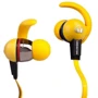 Наушники Monster iSport LiveStrong ControlTalk Yellow: Тип конструкции вакуумные