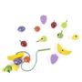 Шнуровка Guidecraft Manipulatives Фрукты (G6803): Назначение игрушки Мелкая моторика, Координация движений, Творческое развитие, Цветовое восприятие