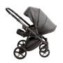 Универсальная коляска 2 в 1 Broco Miracle Black 9023-BMB-01, black, черный фото 8