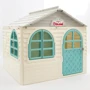 Игровой Домик со шторками Doloni Toys 02550/5 Бело-Бирюзовый фото 4