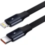Зарядний пристрій Baseus Car Charger Retractable USB-C+Lightning 30W Black (CGTX000001) фото 8