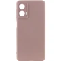 Чехол для телефонов TPU Case Getman Liquid Silk Full Camera Pink Sand for Motorola G24