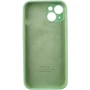 Чехол для iPhone Mobile Case Silicone Case Full Camera Protective Pistachio for iPhone 15: Тип чехла накладка на заднюю часть