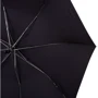 Зонт мужской полуавтомат Fulton черный (FULG518-Black): Фасон Складной (2 сложения)