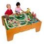 Залізниця KidKraft Limited Edition Waterfall Mountain Train Table & Train Set (17945) фото 1