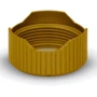 Система охлаждения EKWB EK-Quantum Torque Compression Ring 6-Pack HDC 16 - Satin Gold: Назначение Для охлаждающего контура СВО