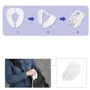 Складна дорожня накладка на унітаз Babyhood Mommy's Helper, білий (BH-136W) фото 4