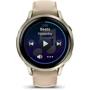 Смарт-годинник Garmin Venu 4 41mm Lunar Gold with Bone Silicone Band and Light Sand Leather Band (010-03013-03)