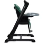 Кресло-качалка + стульчик для кормления Caretero INDIGO Black Green (Hnrt_4857): Наклон спинки 4 позиции