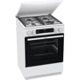 Плита комбинированная Gorenje GKS6C71WA: Тип варочной поверхности газовая