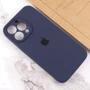 Чехол для iPhone Mobile Case Silicone Case Full Camera Protective Midnight Blue for iPhone 13 Pro Max: Тип чехла накладка на заднюю часть