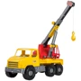 Автокран Tigres City Truck зі стрілою Жовтий з червоним (39366)
