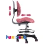 Дитяче крісло Fundesk SST6 Pink: Регулювання Висоти спинки, Висоти сидіння